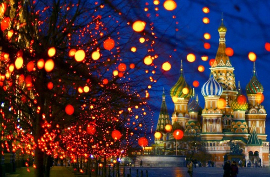 Новогодняя Ночь В Москве
